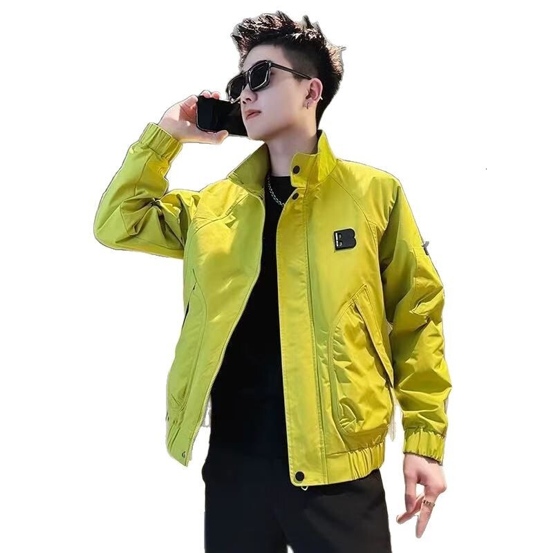 American Style High-end Jacket For Men Spring And Autumn Trendy Casual Cool Coat Designer Coat Men's Fashion 2025 New Men's Top