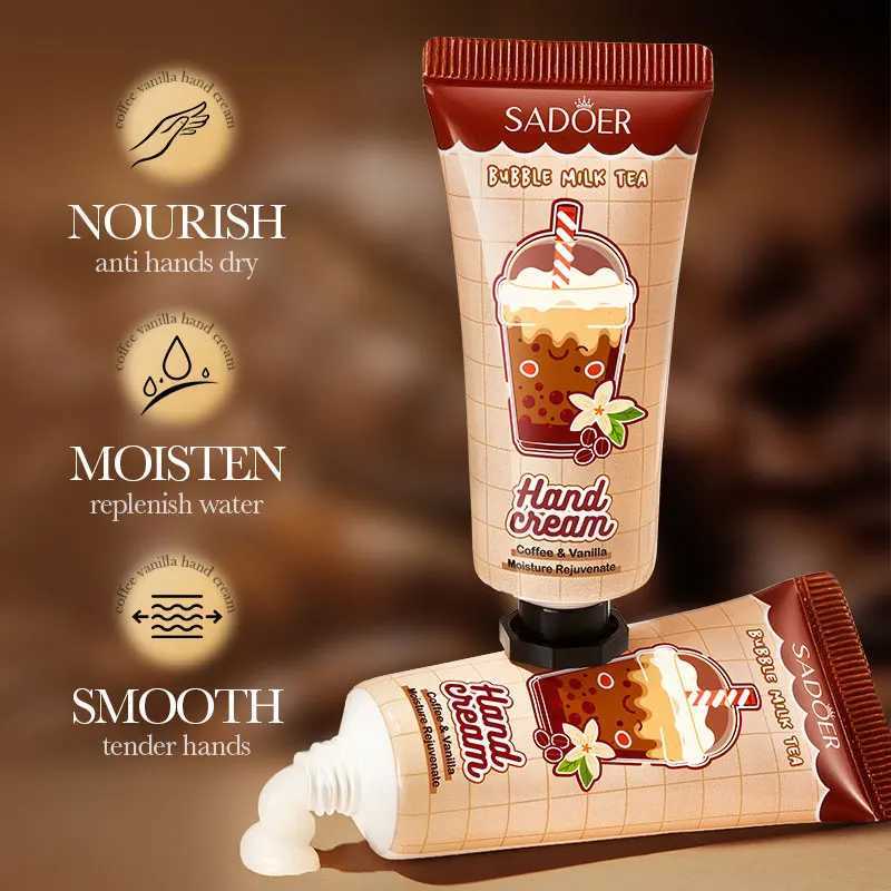 SADOER Coffee Vanilla Moisturizing and Rejuvenating Fall and Winter AntiCrack Hand Cream Daily Care Perfect Gift for Women J251115