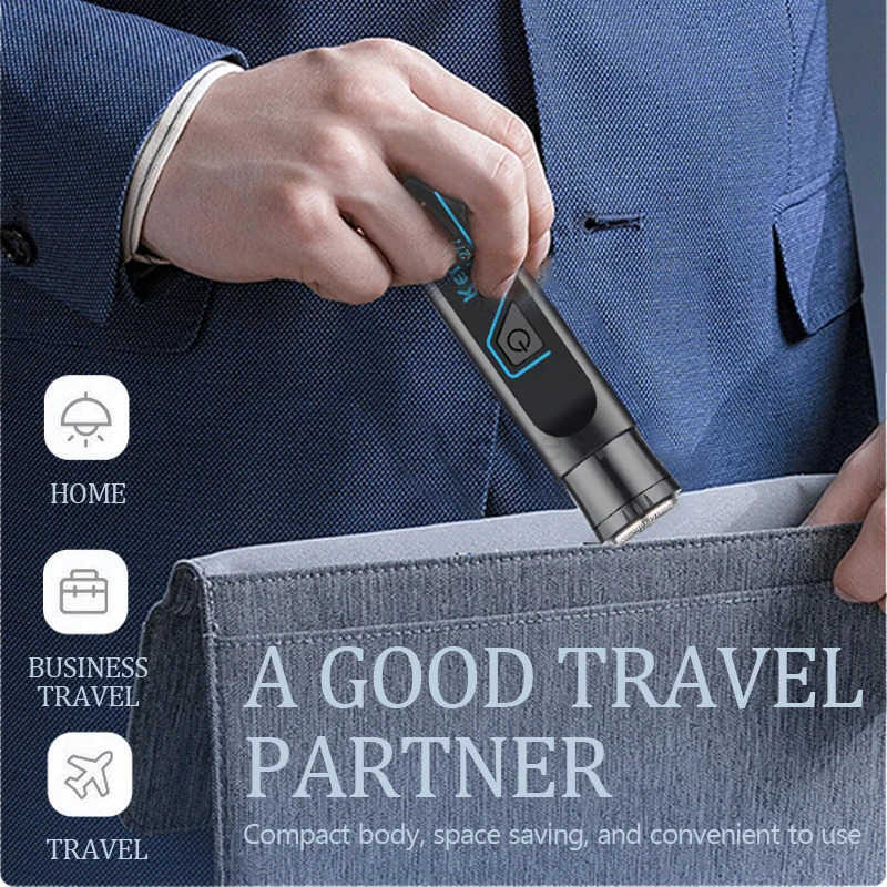 Kemei KM277 Electric Shaver EarEyebrowsNose Hair Trimmer 3in1 Kit Mini Portable Body Hair Trimmer Safety Razor Rechargeable Z251030