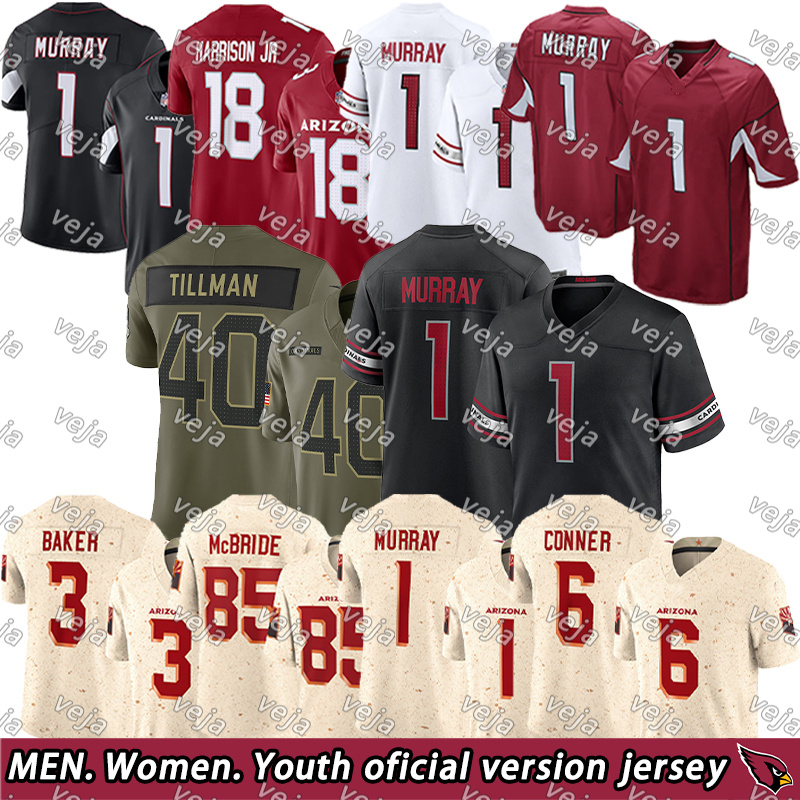3 Budda Baker jersey 85 Trey McBride 40 Pat Tillman Cardinalss Football Jersey DeAndre Hopkins watt Anquan Boldin Aeneas Williams Andre Baccellia jersey