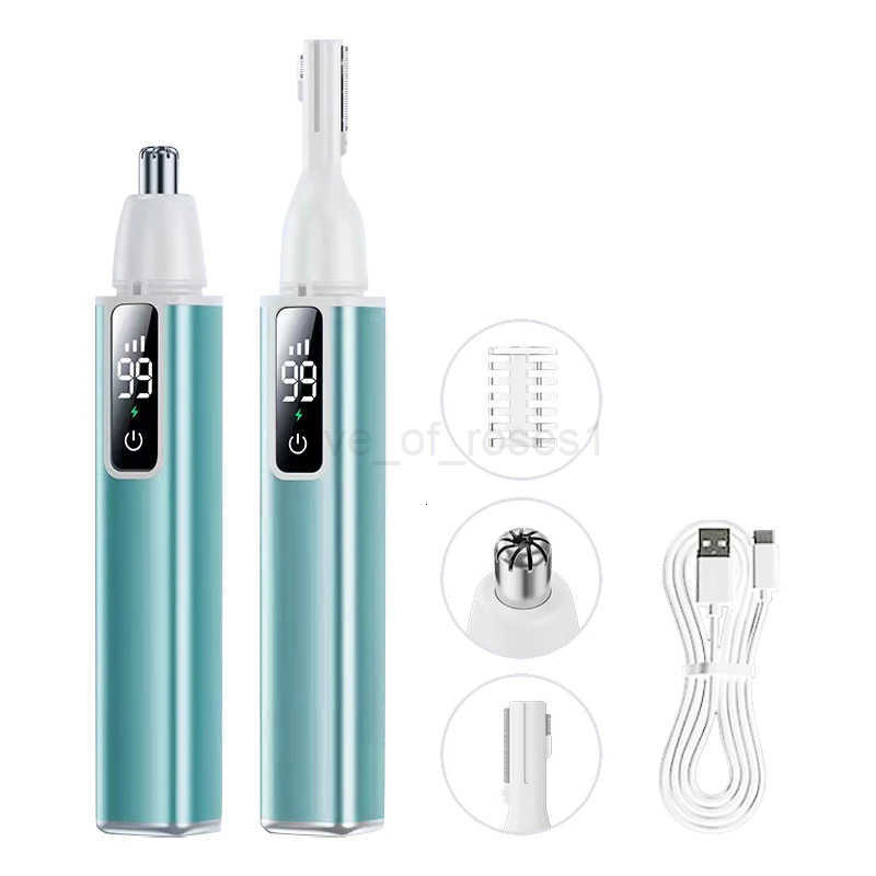 Electric Ear Nose Hair Trimmer Rechargeable TypeC Fast Charging Portable Eyebrow trimming Hair Trimmer For Nose Z251030