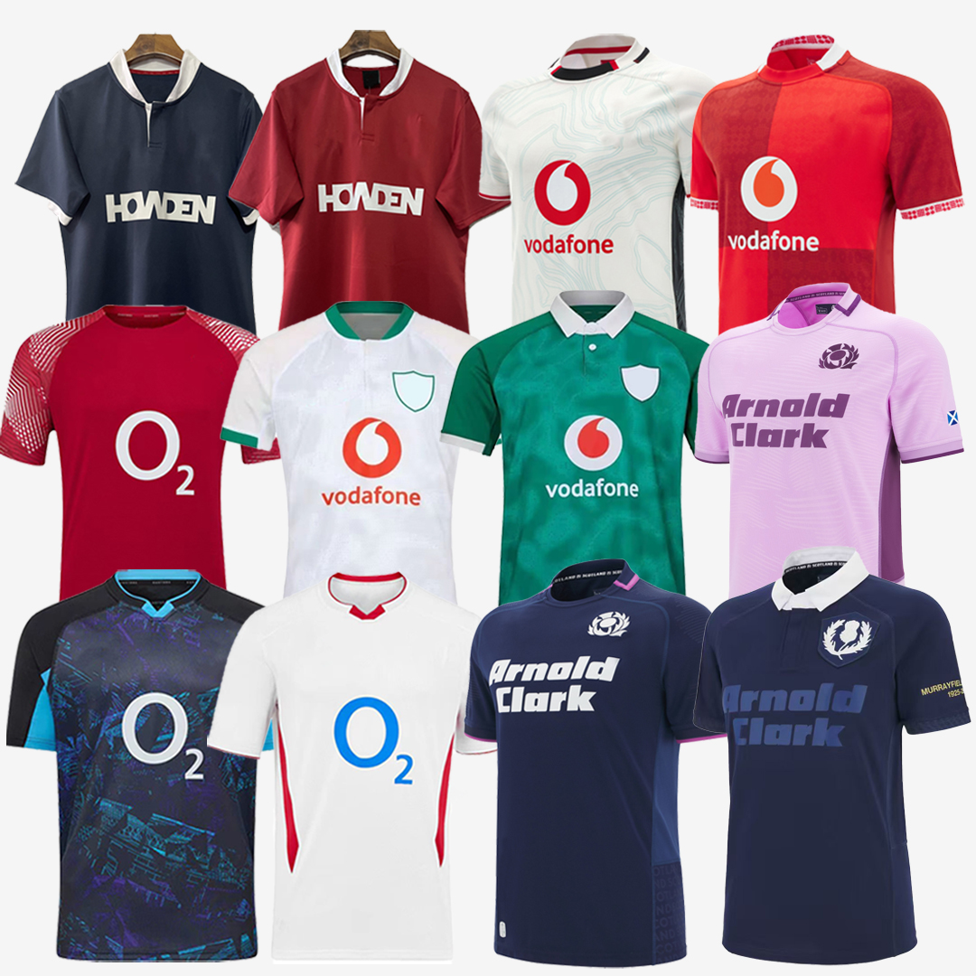25 26 27 Scotland 150th Anniversary Edition Welsh national team rugby jersey 2025 englands 2026 Scottish Ireland Australia rugby shirt British and Irish Lions S-5XL