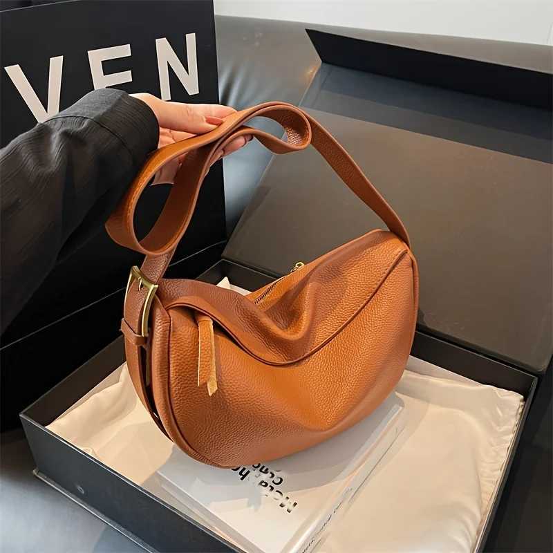 Designer bag Fiable new leather bag wens dumpling bag shoder bag crossbody bag trendy and versatile soft leather bag Y251029