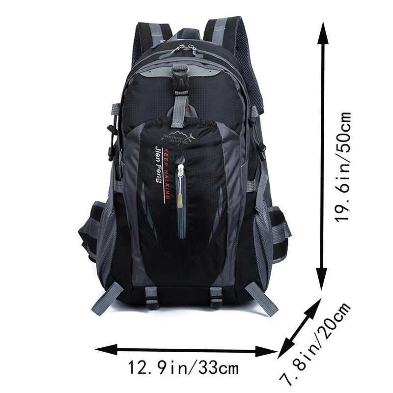 Mens and womens hiking backpacks and shoulder bags are suitable for mountain climbing hiking and outdoor activities H251029
