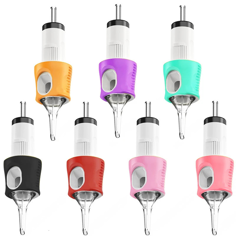 Tattoo Cartridge Needles RS RL RM Disposable Sterilized Safety Tattoo Needle for Tattoo Machines Permanent Makeup Supplies 20pcs 251027