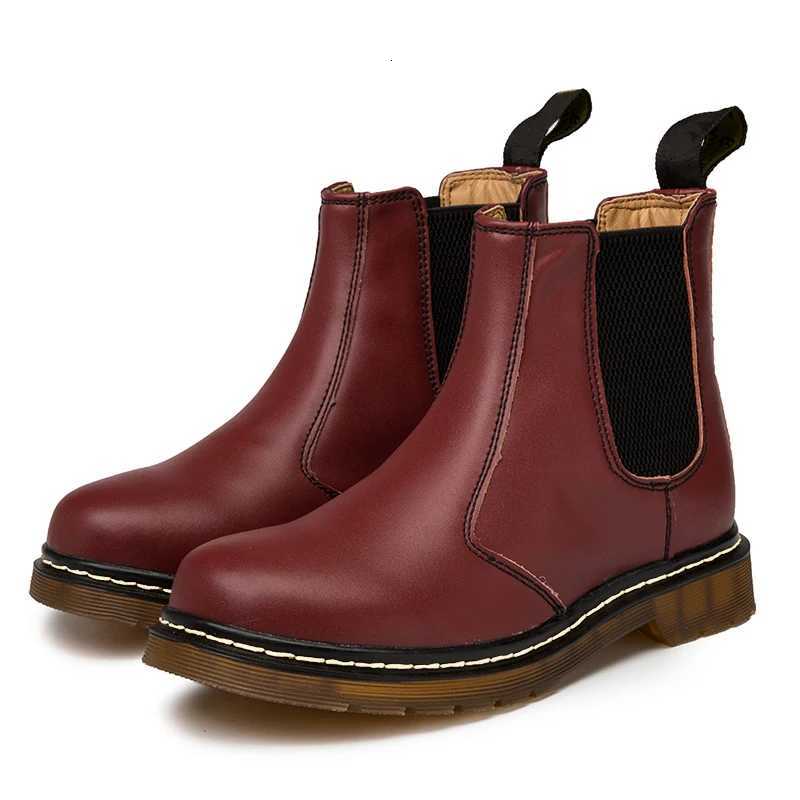 Designer Luxury Unisex 2026 Genuine Leather Top Quality Women 46 Ankle Boots Mens Chelsea Motorcycle Woman Shoes Female Boots Z251029