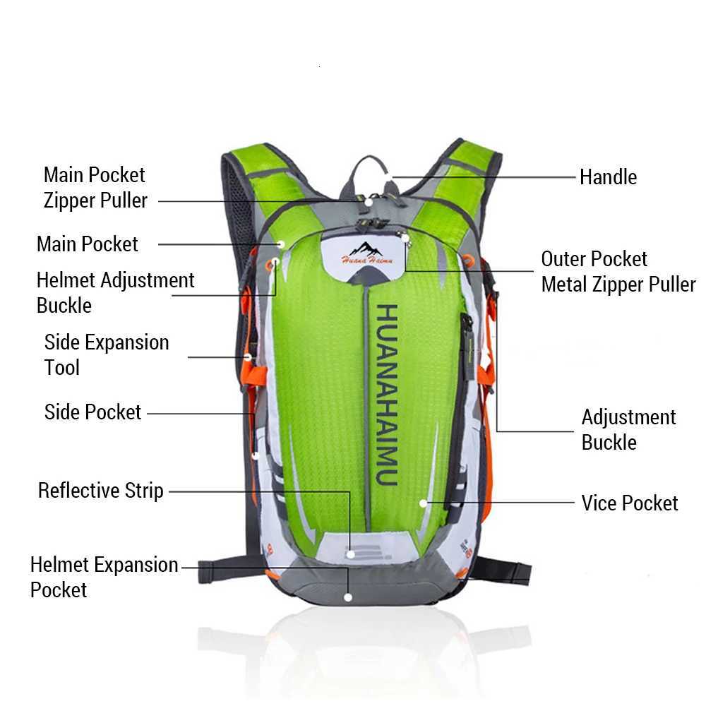 Ultralight Bicycle Backpack Running Hydration Backpack Breathable Water Bladder Backpack Waterproof Rucksack Fanny Pack Mtb H251029