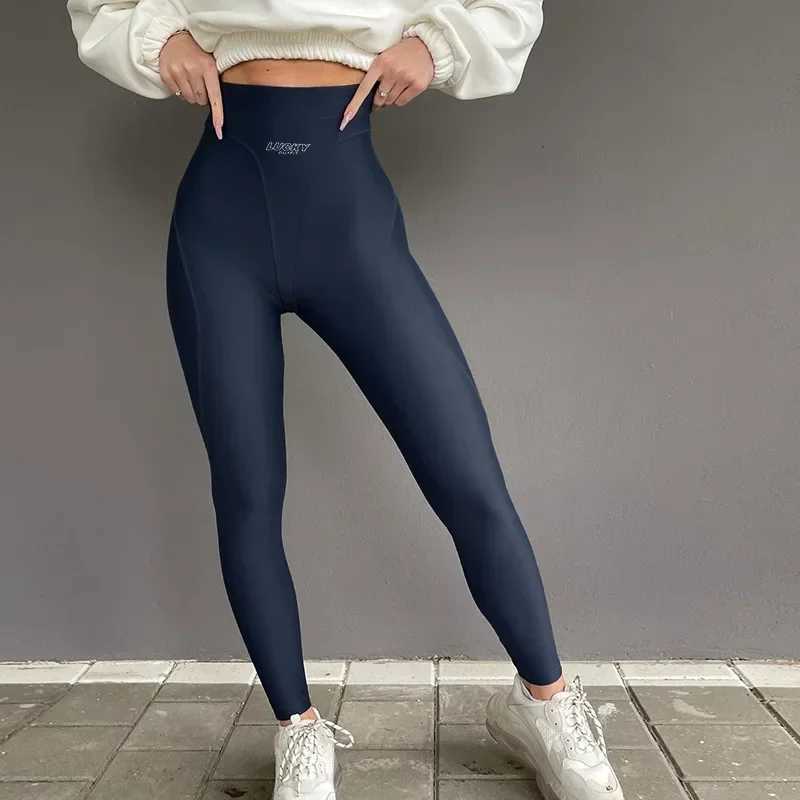 2025 New Spring And summer Highwaisted Tight Shark Pants Womens Fashion Sport Casual Trousers Knitted Ladies women pants J251030