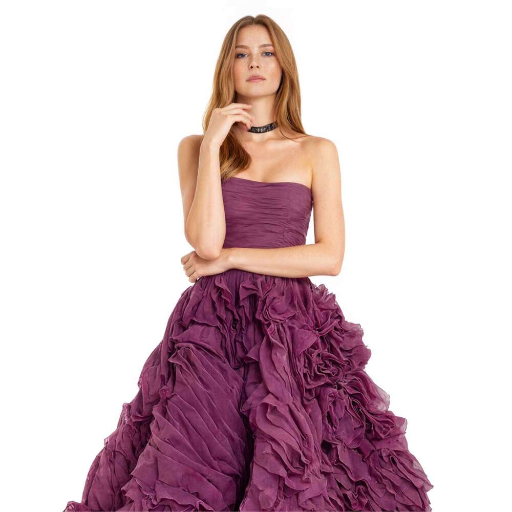 2025 New Solid Pleated Long Sleeve Two-Piece Midi Casual for Women Elegant Dress prom