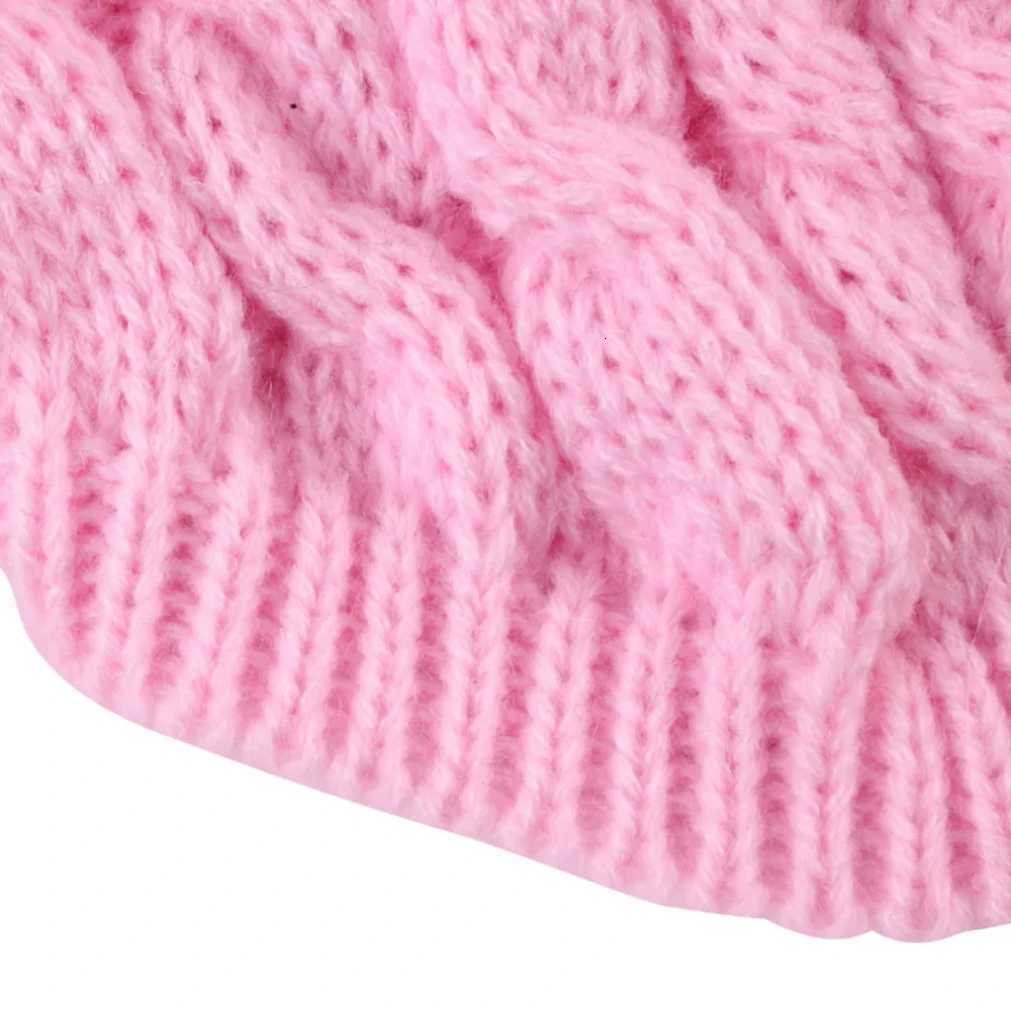 New Pet Small Pet Dog Clothes Sweater Fashion Autumn Winter Solid Fried Dough Twists Knitting Warm Comfort Clothing Wholesale C251030
