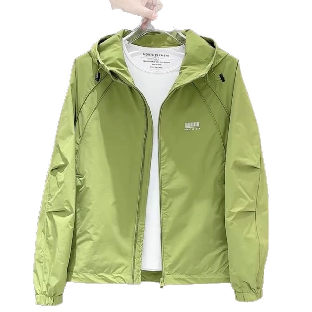 Jacket Designer Coat Coat Spring Autumn New Hooded Trendy Casual Jacket Light Luxury Versatile Plus Size Men's Outerwear