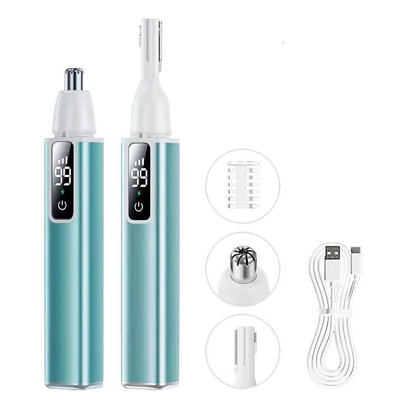 Electric Ear Nose Hair Trimmer Rechargeable TypeC Fast Charging Portable Eyebrow trimming Hair Trimmer For Nose M251030