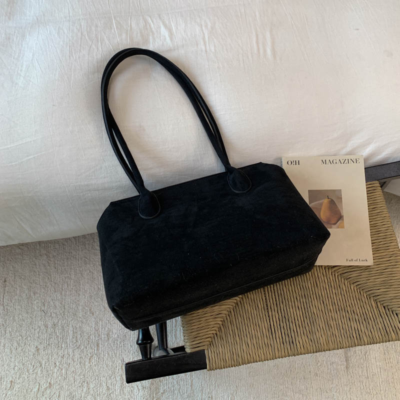 2025 Autumn New Women's Fashion Large Capacity Synthetic Leather Handbag, Casual Simple Classic Work Shoulder Bag, Student Fashion Crossbody Bag