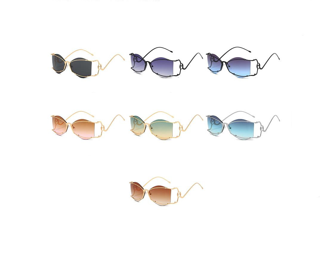 Designer Sunglasses For Women Oversized Sunglasses Fashion Classic Colorful Sunglasses Luxury Polarized Goggle Pilot Alloy Frame Oversized UV400 Eyewe