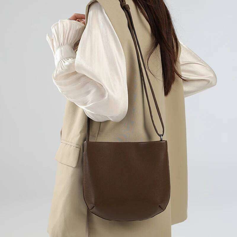 Designer bag 52 Casual Shoulder Soft Natural Cow Leather Women Designer Bag Crossbody Bags Handbag