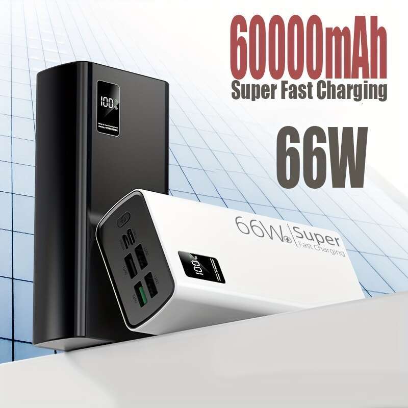 Famous Brand Mah Capacity Bank Mobile Phone Charger W Fast Charging Port Large Slot USB TYPE C Pack Suitable For Various Models Of Phones