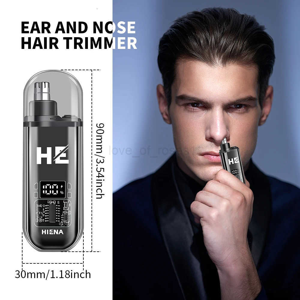 Electric Nose Hair Trimmer Clipper Rechargeable Multikinetic Shaving Unisex Automatic Washable Personal Care Appliances Z251030