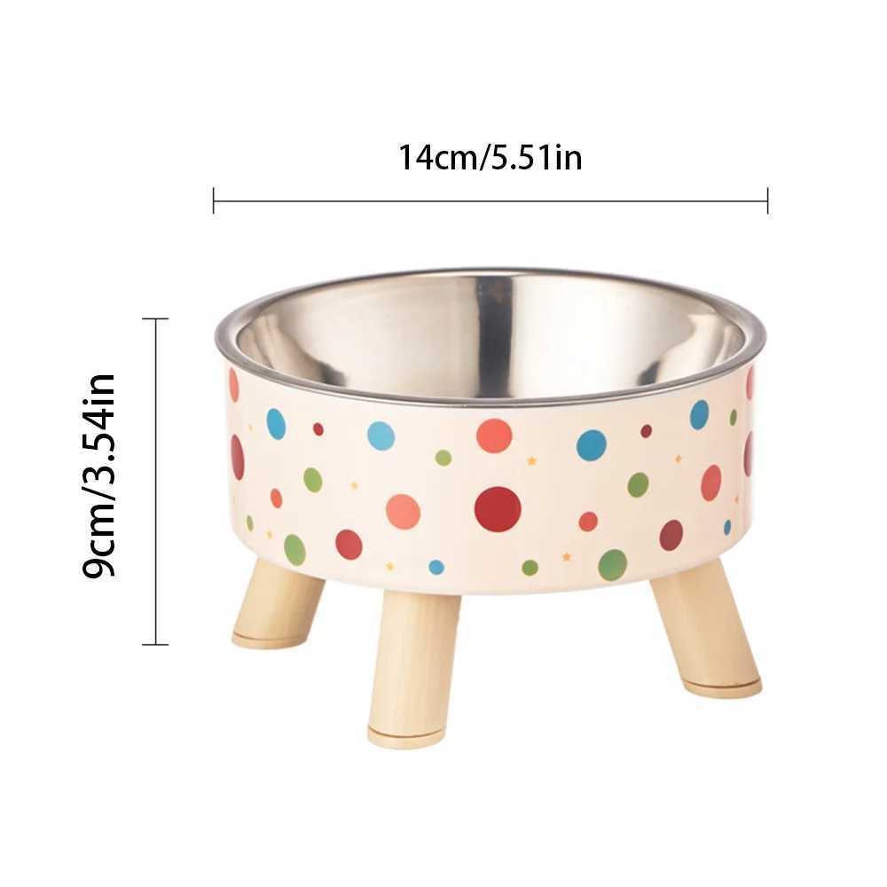 Cute Pet Food Bowl NonSlip AntiTip Design Detachable Feeding Dish for Cats Dogs Safe Durable J251113