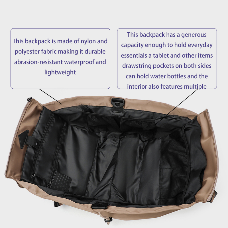 Sewafox Multifunctional Backpack Waterproof Large Capacity Diaper Bag Storage Bag Can be Used as a Shoulder Bag or Backpack