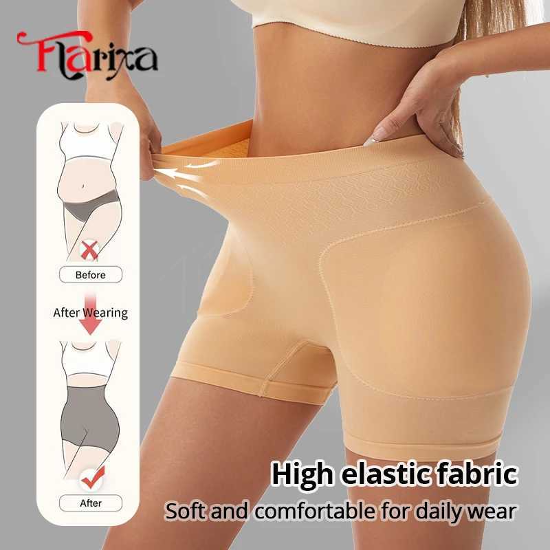 Flarixa Butt Lifter Shaper Panties With Removable Pads Women Hip Dips Shapewear Shorts Hip Enhancer Underwear Body Shaper L251030