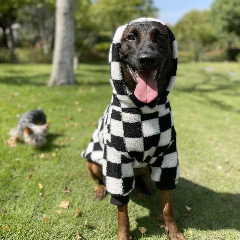 Large Pet Clothes Winter Big Dog Hoodie Coat Corgi Shiba Inu Border Collie Samoyed Husky Labrador Golden Retriever Clothing C251030