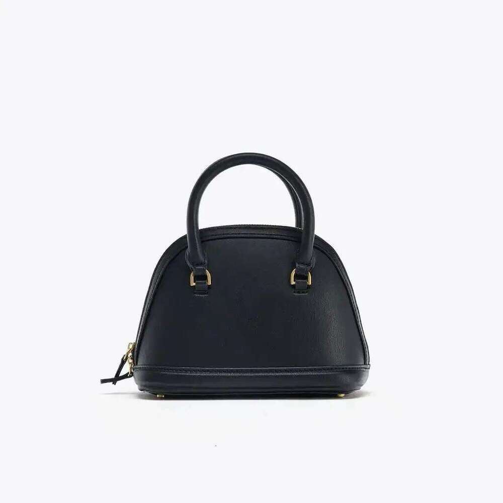New Designer Mini Handbag, Women's SHELL CITY Bag, Spacious Crossbody For Ladies, Fashionable Shoulder Bag Black