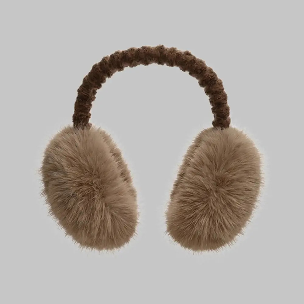 Winter Warm Foldable Earmuffs Thickened Cold Protection Folding Ear Warmer Antifreeze Faux Fur EarMuffs For Women Men Outdoor 251024