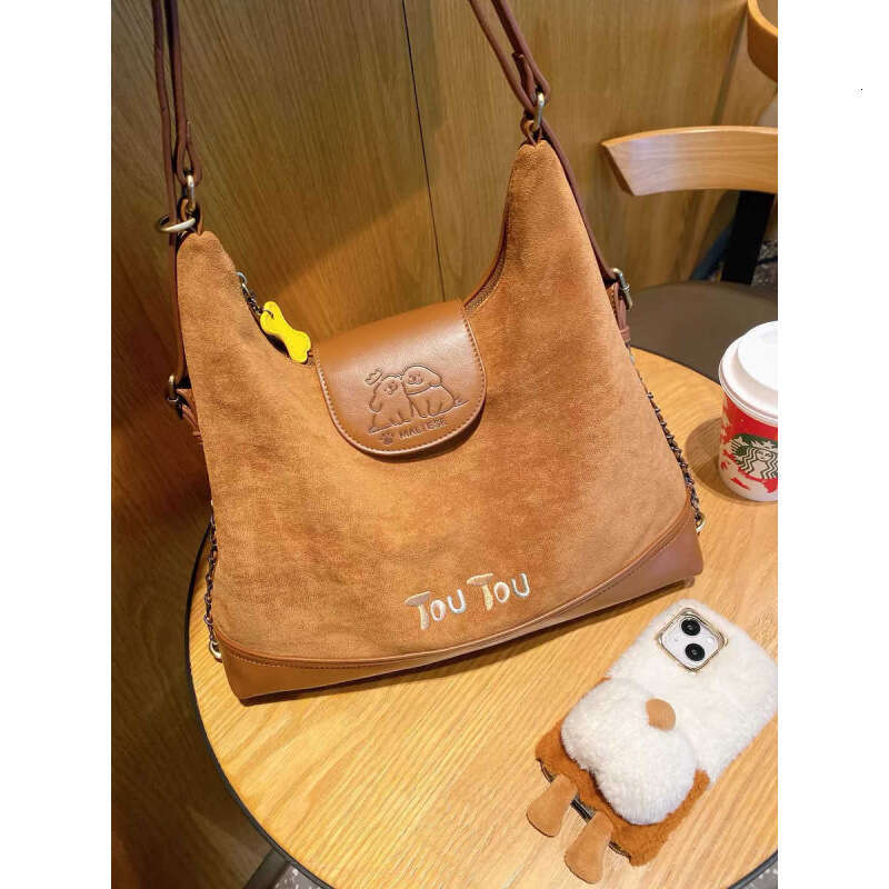 designer bag Luxury bag Toutou Line Puppy Autumn Winter Large Capacity Tote Backpack Handbag Cute Light Luxury Ins High Appearance