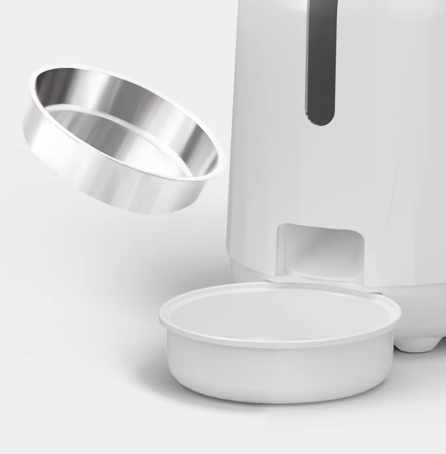 Auto Feeding Cat Food Dispenser Support OEM Pet Feeder with Desiccant Box Lock Fresh