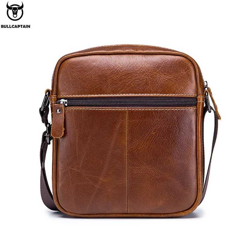 BLCAPTAIN Leather Mens Messenger Bag Business Shoder Bags Suitable For 79 Inch Ipad Mini High Quality M Crossbody Bages Y251011