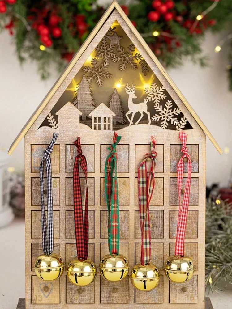 6PCS Christmas Bell Pendant Christmas Decoration Pendant Christmas Tree Decoration Pendant C251030