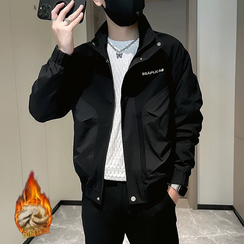 Casual Spring And Autumn Workwear Men's Versatile Jacket Niche High-end Feel Coat Designer Coat Trendy Brand Top