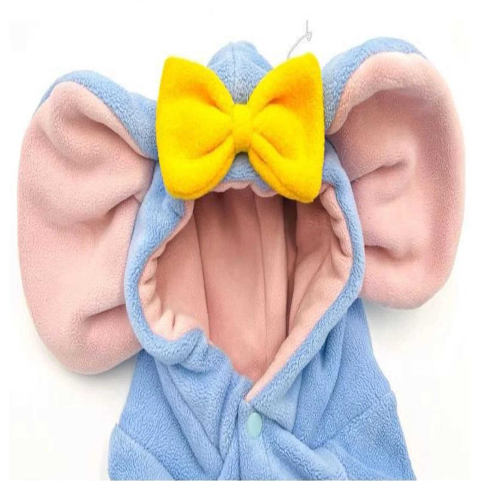 Elephant Halloween Costume Pet Cosplay Elephant Dog Clothes Cat Hoodie Coat Dogs Warm Apparel and Pet Winter Clothes C251030