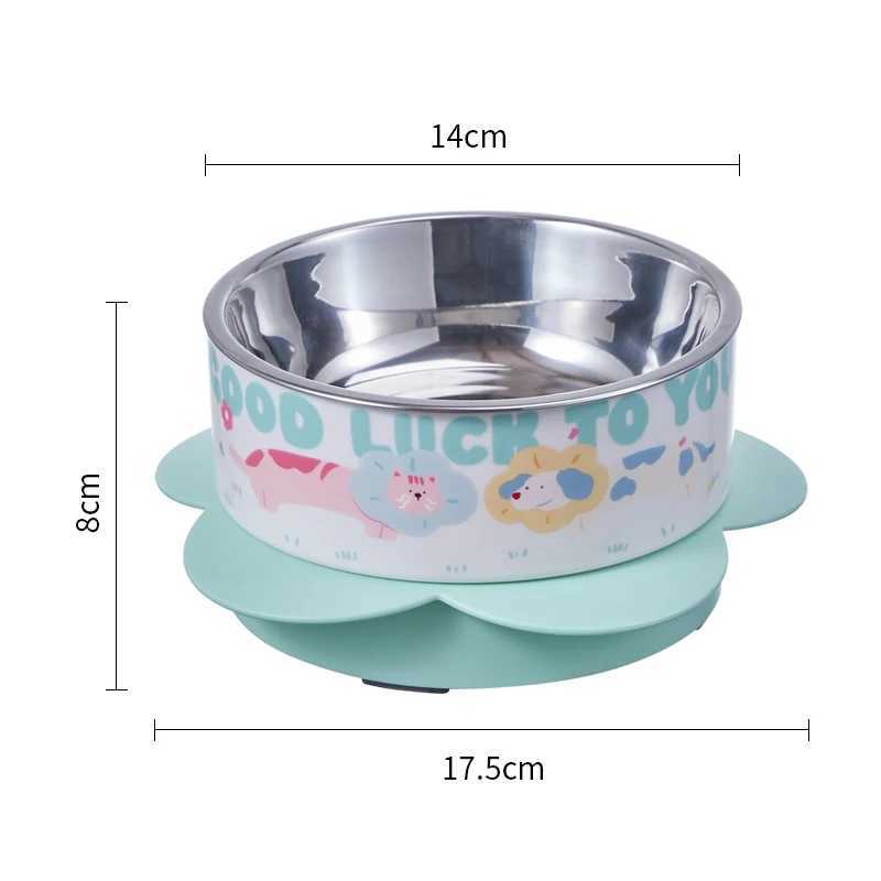 Single pet feeding bowl with large pet feeding capacity Removable design for easy cleaning Essential for home petspet bowl J251113