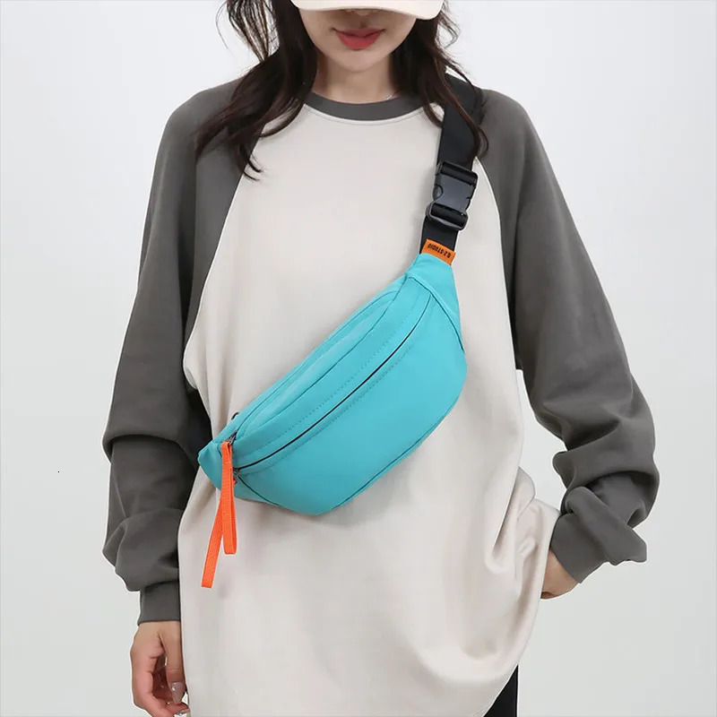Yellow Green Fashion Banana Chest Bag Men Women Street Casual Fanny Pack Outdoor Sport Single Shoulder Bag 251030