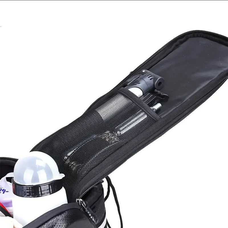 Bicycle Hard Shell Tear Hunch Bag14L Large Capacity Hunch BagAntiSplash MaterialWith Rain Cover H251029