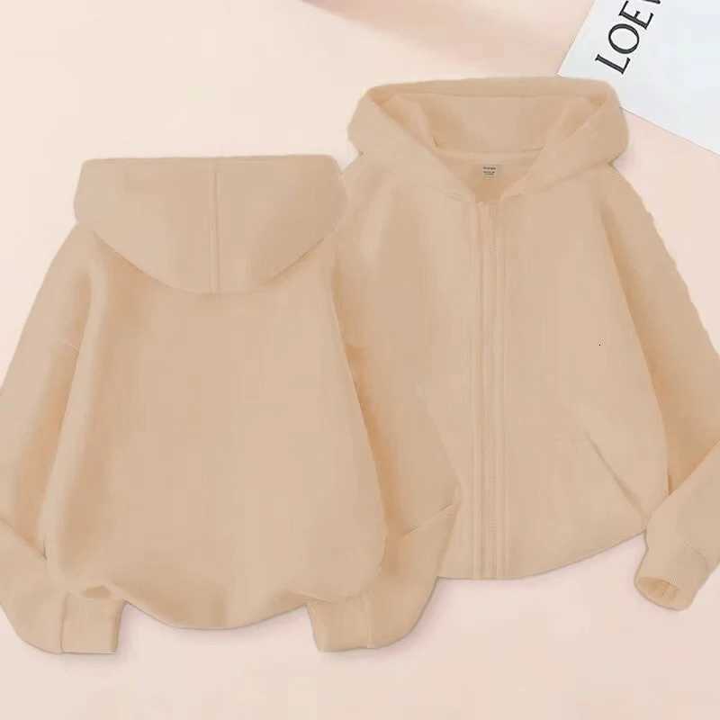 Children Blue Pink Red Gray Black White Nine Kinds Zipper Style Hoodie Girls Boys 312Years Pullover Casual Sports Charming CoatT251030