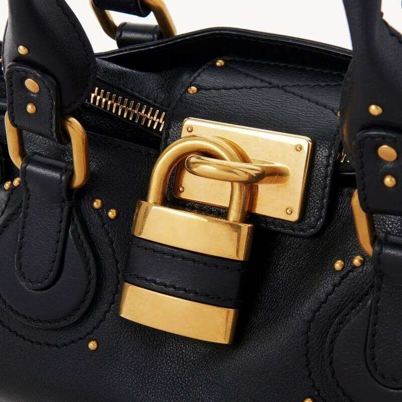 PADDINGTON Bag, Women's Uni Bag, Fashionable Top Handle Tote Bag With Golden Lock, Design Shoulder Handbags For Ladies