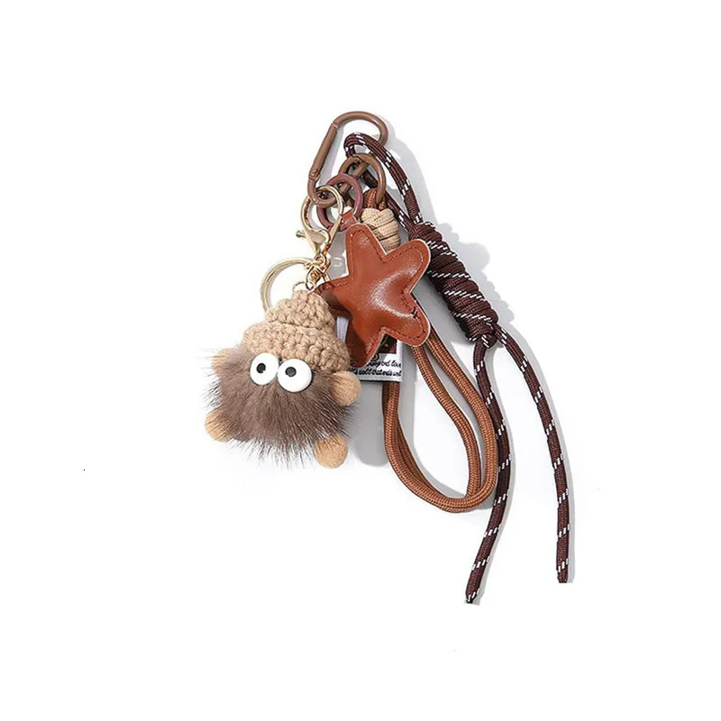 1pcs Bag Pendant Small Coal Ball Exquisite Keychain Camera Bag Pendant Decoration For Cute Fashion Funny Simple Pendant 251030