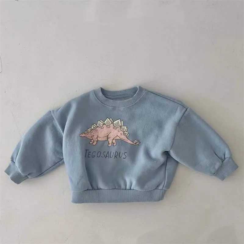 T212067 Spring Autumn Cartoon Kids Sweatshirt round Neck Long Sleeve Soft Comfortable Unisex Childrens Casual Top Korean StyleT251030