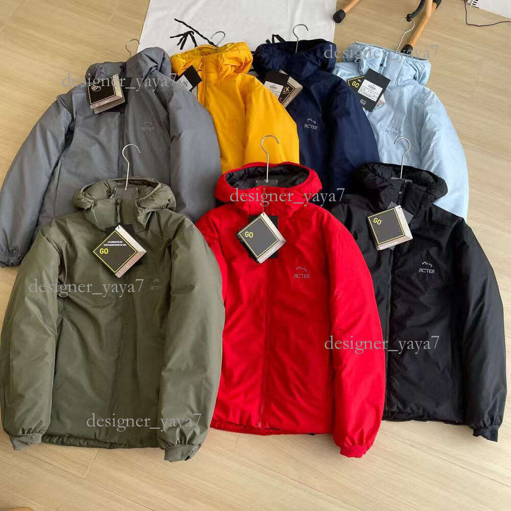 1:1 Warm Jacket Arct Atom Heavyweight Hoody Designer Puffer Jackets Mens Embroidery Logo Winter WaterProof Jackets Keep Warm Jackets Windbreaker Puffer Coat