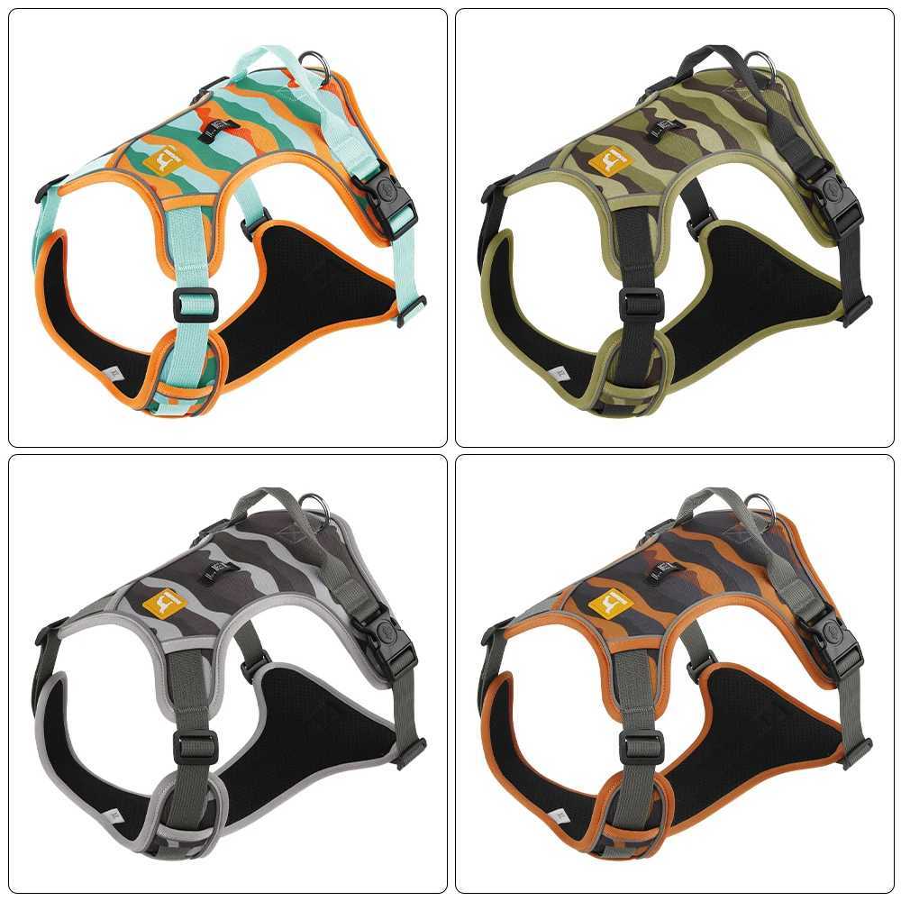 Color Matched Camouflage Anti Surge Digital Pet Chest And Back Harness New Style Dog Leash for Enhanced Comfort And Control J251129
