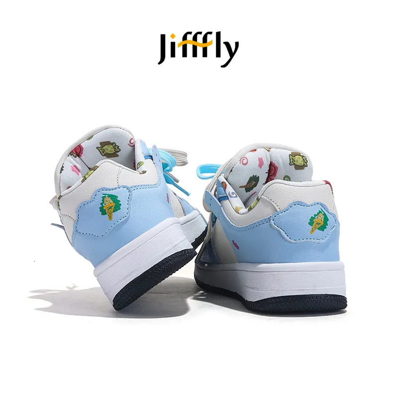 Jifffly 2025 Summer New Women's Skateboard Shoes, Versatile and Best - selling, Casual Sports Style, Anti - Slip and Wear - Resistant
