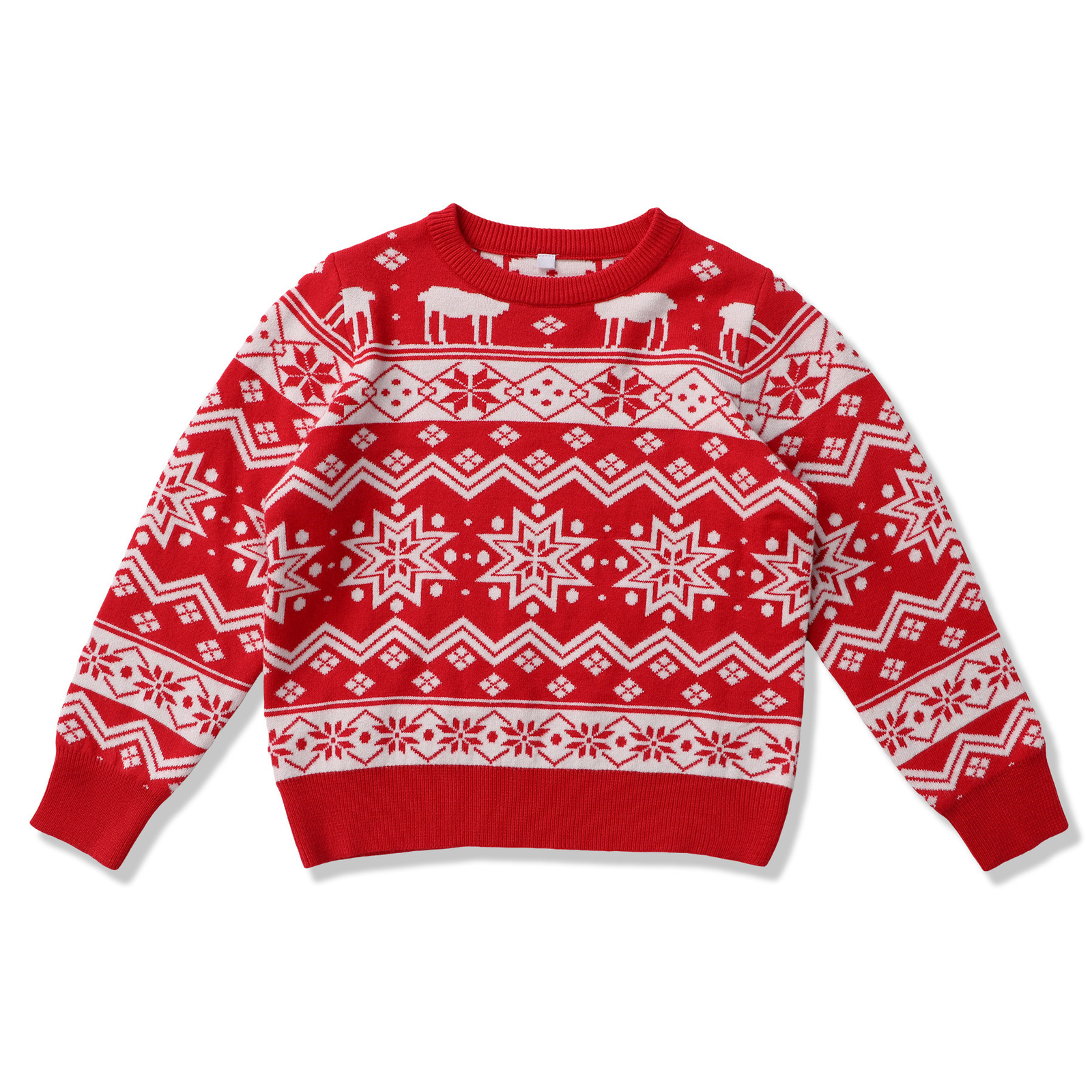 Xmas Pyjamas Family Mom and Daughter Matching Clothes Cotton Sweater Merry Christmas Print Matching Christmas Outfits for Family 241112