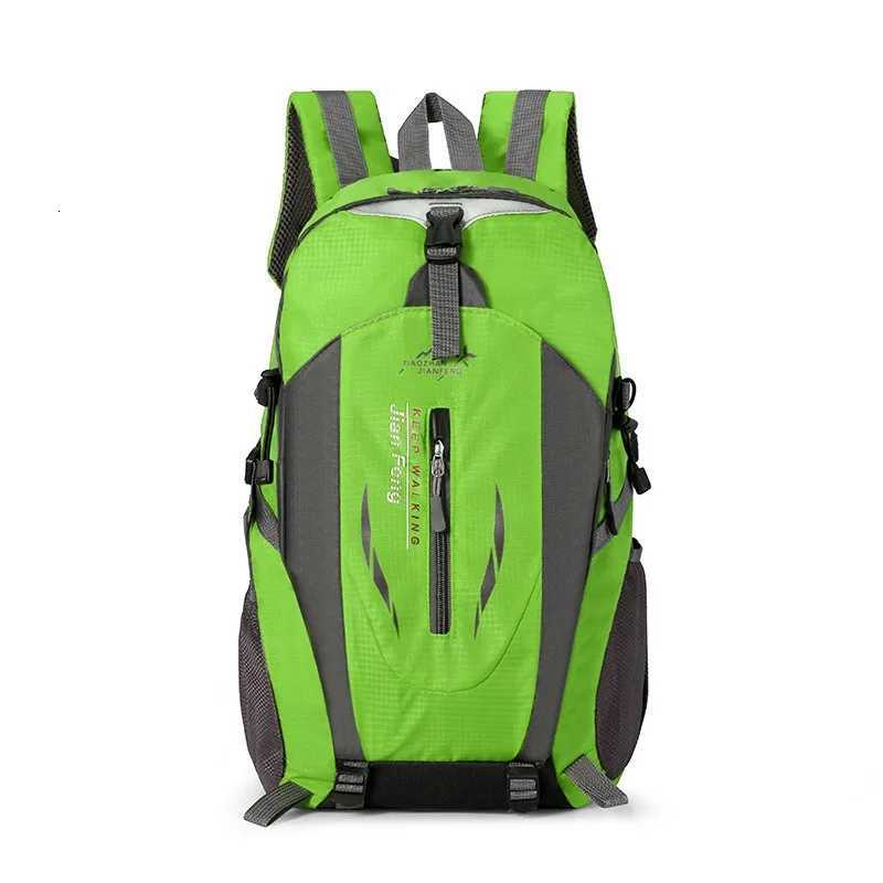 40L Lightweight Outdoor Backpack Waterproof Travel Daypack for Men and Women Versatile Dual Shoulder Bag for Cycling and Books H251029