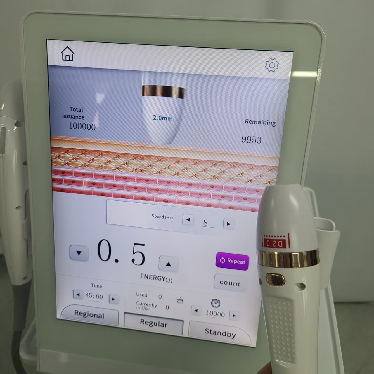 Professional 2 In 1 HIFU Machine Face Lifting Wrinkle Removal Skin Tightening Anti Aging Ultrasounc Beauty Equipment For Spa Salon Clinic Use