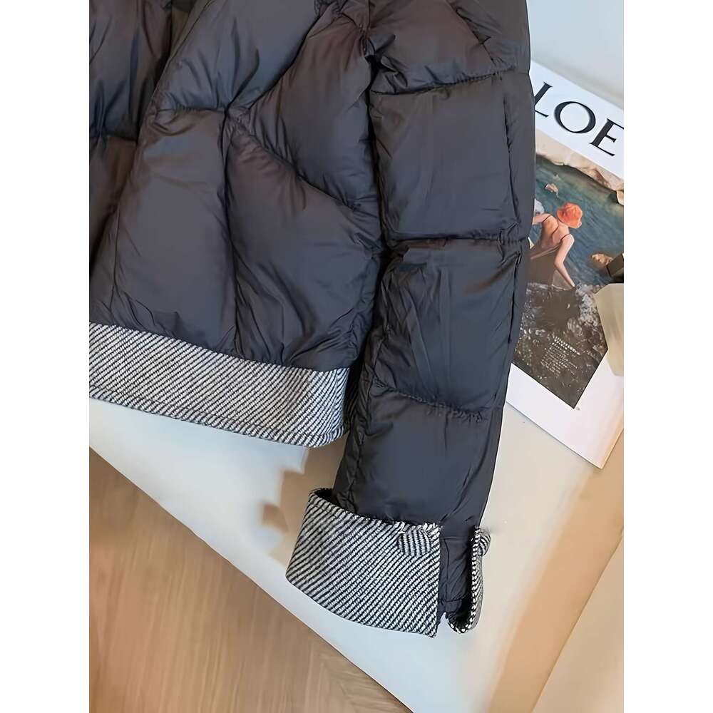 Women S Elegant Winter Coat Long Formal Casual Outerwear Hine Washable Cold Weather Jacket For Everyday And Special Ocns Sleek Fabric Construction