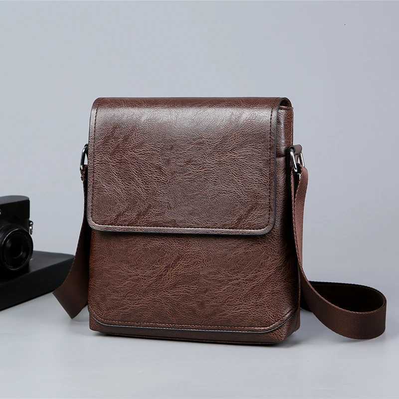The new mens crossbody bag shoder bag and upright business casual bag are Vntines Day gifts for husbands or boyfr Y251011