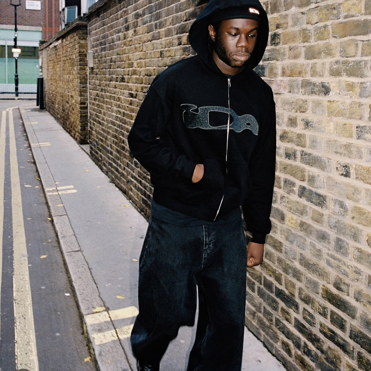 Men's Designer Hoodies Letter Embroidery Fleece-Lined Loose Zipper Cardigan trendy brand Street Style Graphic Casual Hoodies