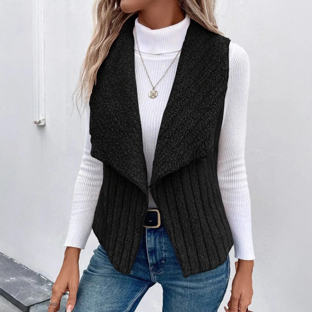 Casual Vest for Women Clothing Fashion Clothes Coats Women Jackets Autumn Streetwear Comfortable Elegant Cardigan Outerwear 251024